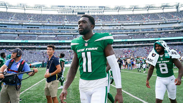 Jets Agree to Trade WR Denzel Mims to Lions, per Report